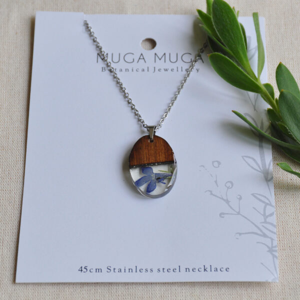 Blue Halfie Pendant - Image 2