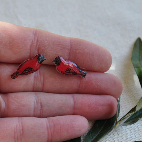 "Rooivinkie" studs - Image 5