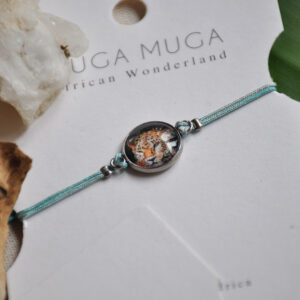 Leopard adjustable bracelet