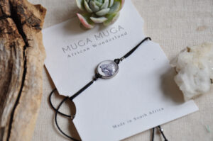 Zebra adjustable bracelet