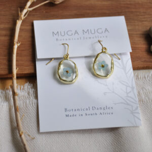 Organic Forget-me-not dangles