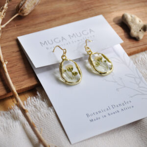 Organic baby's breath dangles