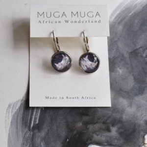 Rhino short glass dangles