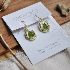 Organic thorn leaf dangles